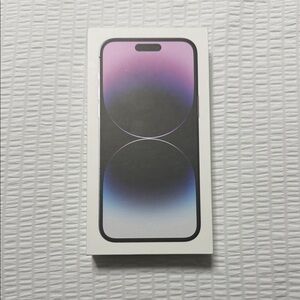 iPhone 14 PRO MAX (empty box ONLY) Deep Purple 128GB ⚠️ BOX ONLY ⚠️